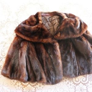 Real Fur 3/4 Sleeve Shrug Jacket Sovereign Furs
